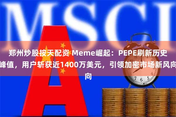 郑州炒股按天配资 Meme崛起：PEPE刷新历史峰值，用户斩获近1400万美元，引领加密市场新风向