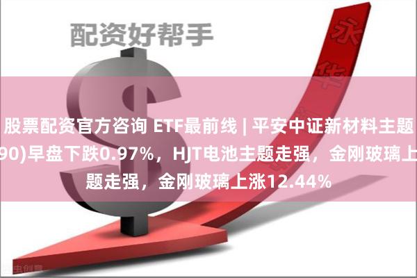 股票配资官方咨询 ETF最前线 | 平安中证新材料主题ETF(516890)早盘下跌0.97%，HJT电池主题走强，金刚玻璃上涨12.44%