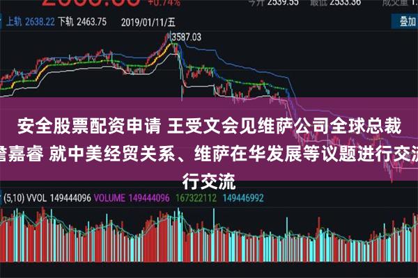 安全股票配资申请 王受文会见维萨公司全球总裁詹嘉睿 就中美经贸关系、维萨在华发展等议题进行交流