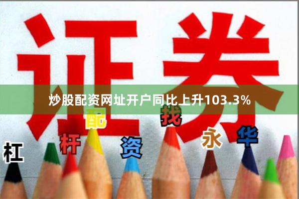 炒股配资网址开户同比上升103.3%